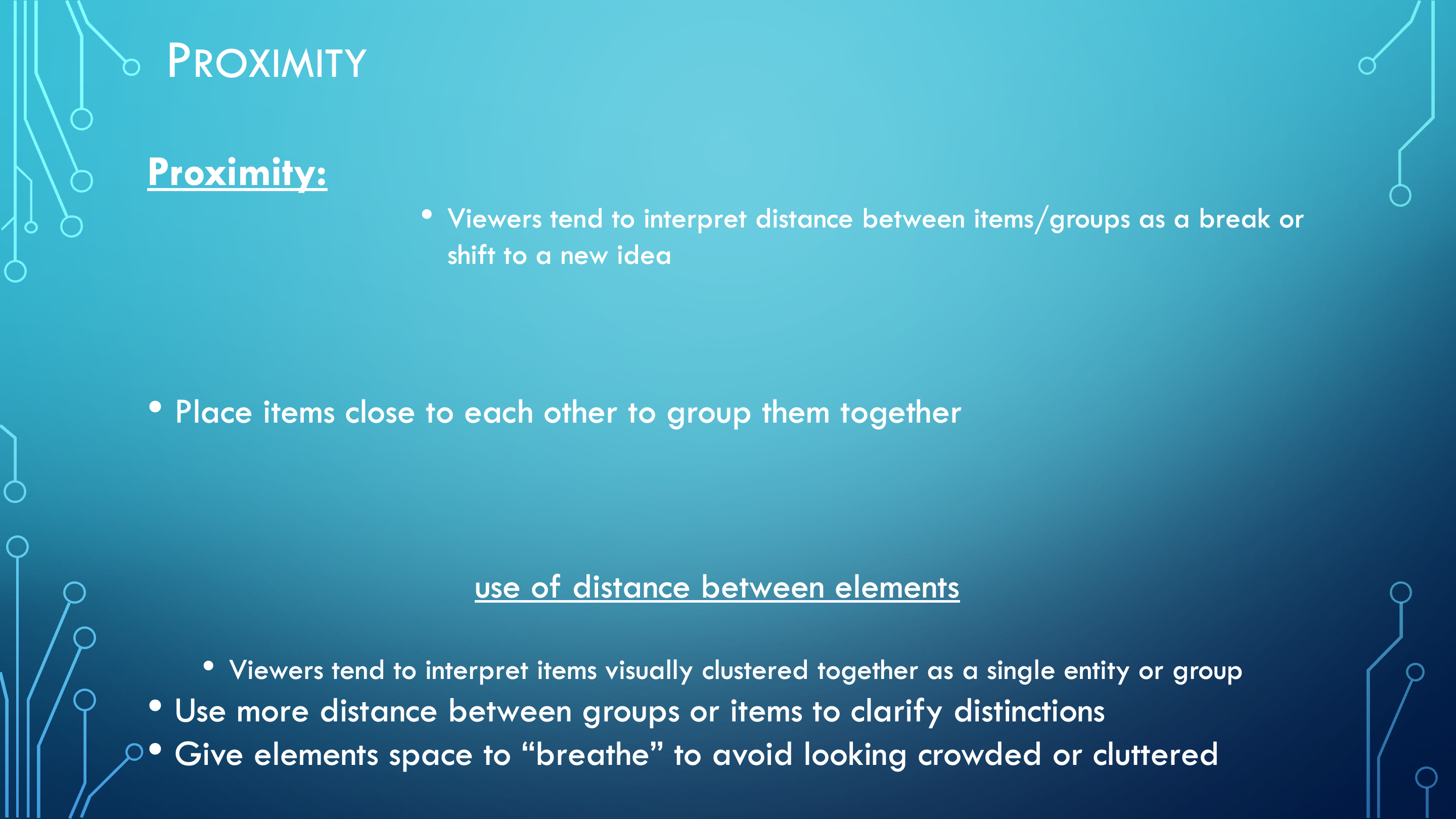 Proximity Non-Example